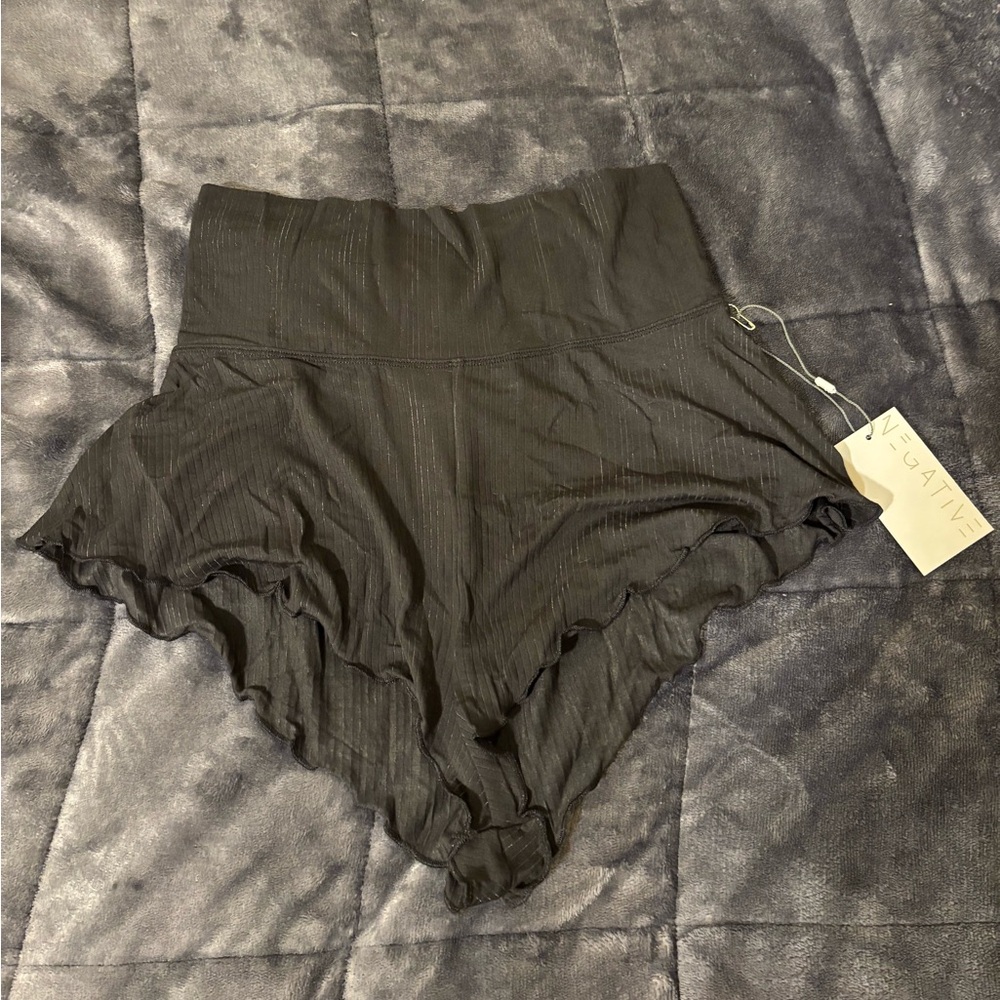 *Brand New* Negative Underwear Whipped Mini Short in Black Size S